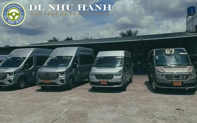 Giá thuê xe 16 chỗ theo tháng