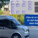 Tìm hiểu sơ đồ ghế xe 16 chỗ