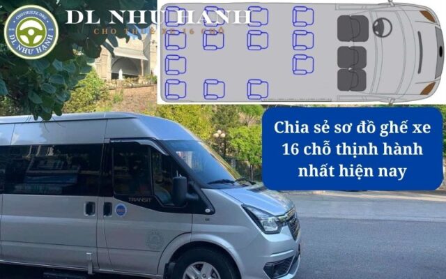 Tìm hiểu sơ đồ ghế xe 16 chỗ